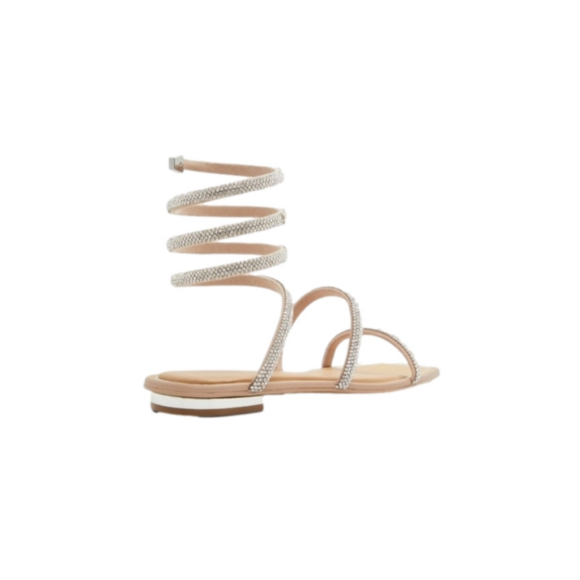 Rhinestone Gladiator Sandala Sz 10 - Picture 5 of 11